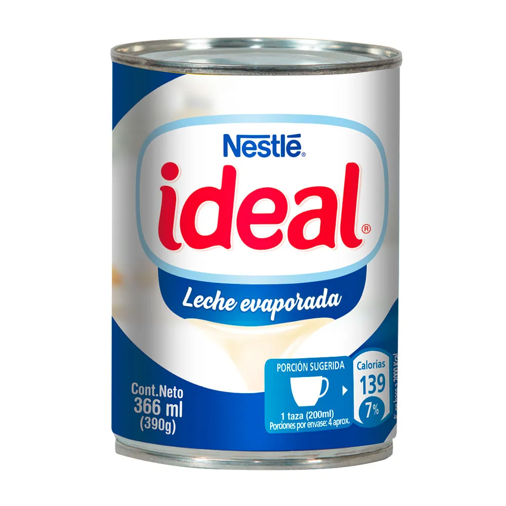 Leche Evaporada 390gr