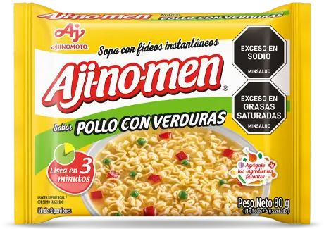 Ajinomen Pollo con verduras