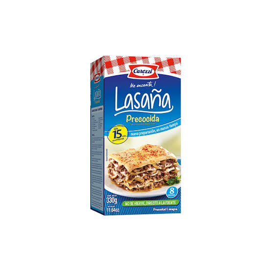 Lasaña Precocida